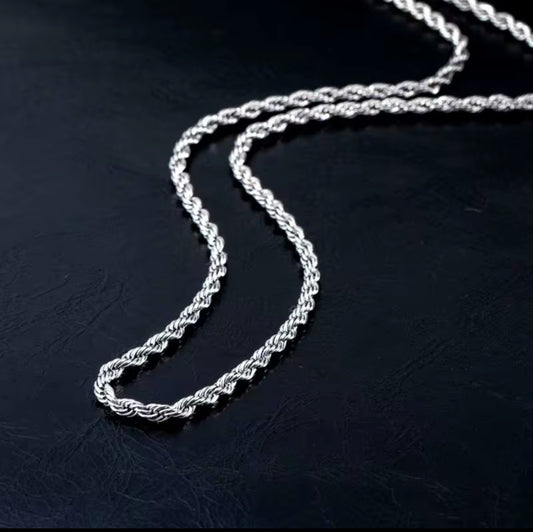 Men’s Sterling silver & Gold Chain 925