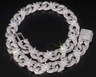 Moissanite Chain 925 VVS