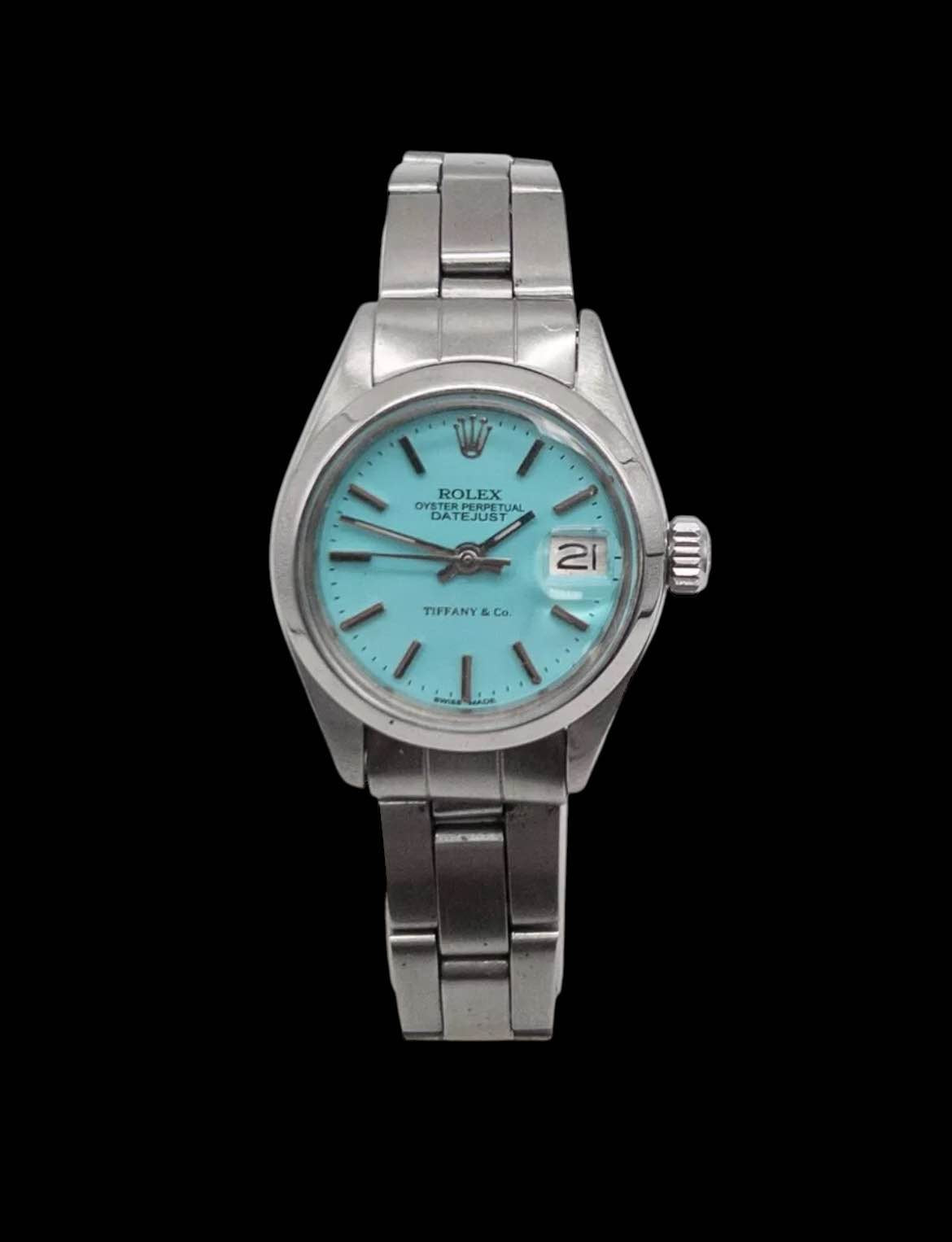 Rolex DateJust Tiffany Indicadores Arabicos