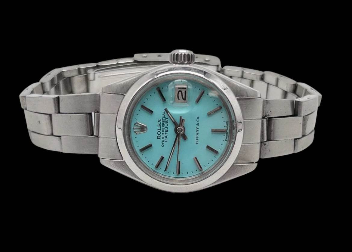 Rolex DateJust Tiffany Arabic Dials